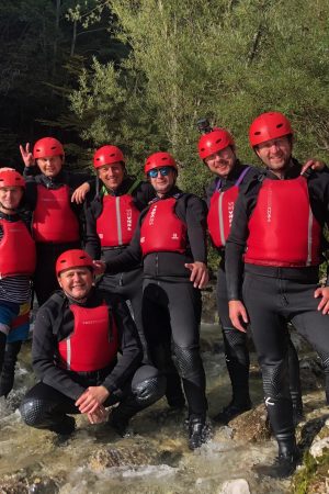 Rafting, Slovinsko